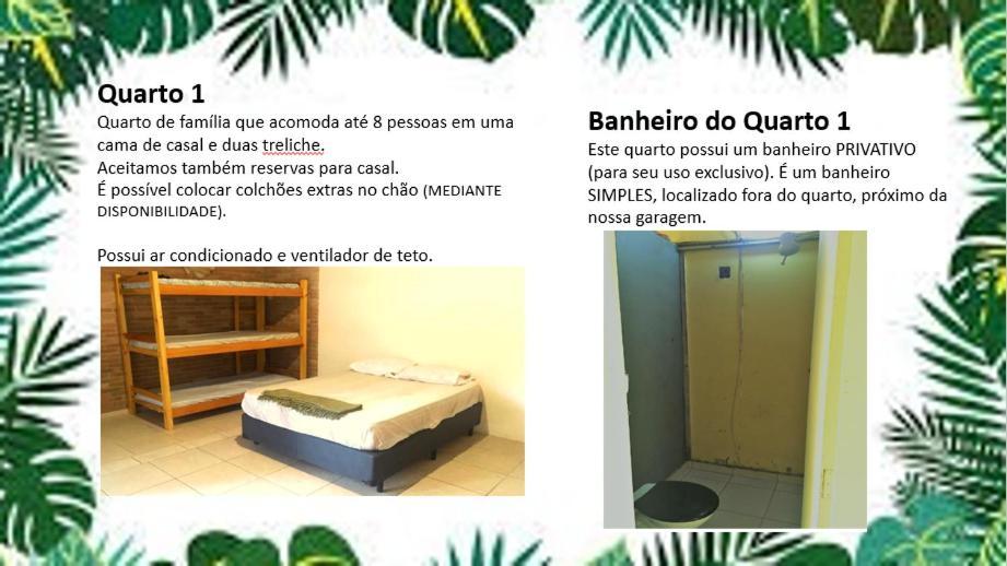 Pousada Hostel Brazil Backpackers Гуаружа Екстер'єр фото